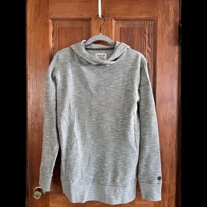 Burton Dusty Olive Heather Hixon Hoodie - sz Small